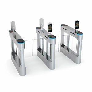 Système <span class=keywords><strong>de</strong></span> contrôle d'accès avec tourniquet et barrière pivotante, connecté à un <span class=keywords><strong>lecteur</strong></span> <span class=keywords><strong>de</strong></span> code QR et <span class=keywords><strong>de</strong></span> carte pour ouvrir la porte - Product Image 3