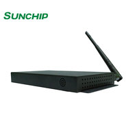 Boîtier de lecteur multimédia numérique Full HD 4K Wifi6 Ethernet Android 14 pour la publicité
