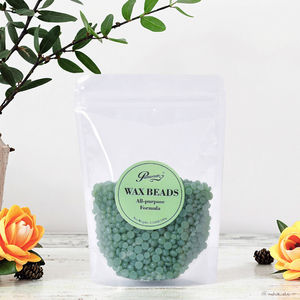 Nuove Perle di Cera Dura all'Azzulene 100g, Utilizzate per una Delicata Depilazione su Corpo e Zona Bikini, Miglior Cera Professionale per la Rimozione dei Peli - Product Image 2