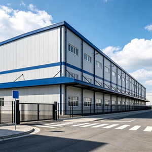 Edificio Industriale Prefabbricato in Acciaio a Montaggio Rapido, Fornitura Diretta con Design <span class=keywords><strong>3D</strong></span> Gratuito - Product Image 1