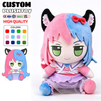 Peluches personnalisées, adorables et douces, faible MOQ, 20 cm, faites à la main, poupées Kpop, fabricant de peluches, personnalisez votre propre design