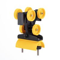 Nouvelle poulie de câble entièrement accessoirisée avec rail en alliage d'aluminium avec clips de serrage Produit de quincaillerie marine