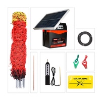 Lydite OEM Boerderij Hekwerksysteem Complete Zonne-energie Elektrisch Hekwerk Netwerkset voor Schapen, Rundvee, Olifanten, Geiten, Koeien, Kippen, Konijnen