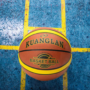 KHASON Professional Indoor Sports Custom Logo <b>Basketball</b> <b>Sizes</b> 3/<b>5</b>/7 PU Natural Rubber Eco-Friendly Durable 620-650g for - Product Image 3