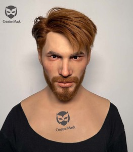 Maschera per Capelli in Silicone Realistica ad Alta Simulazione, Riutilizzabile, Traspirante, Ecologica, per Feste, <span class=keywords><strong>Halloween</strong></span>, Pasqua, Film - Product Image 2