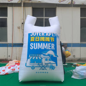 Dev özel şişme kavun tohumları çanta açık promosyon büyük reklam şişme gıda torbaları - Product Image 4