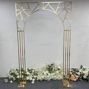 Arco Metálico para Bodas al por Mayor, Arco de Fondo para Bodas Suministrado por Fábrica para Organizadores de Eventos y Decoración de Hoteles - Product Image 2