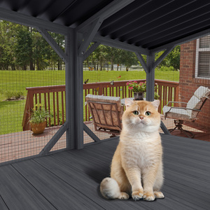 Percha <span class=keywords><strong>de</strong></span> Ventana para <span class=keywords><strong>Gatos</strong></span> Grandes <span class=keywords><strong>de</strong></span> Interior, Estilo Moderno y Sólido, Caja <span class=keywords><strong>de</strong></span> Ventana Impermeable, Material <span class=keywords><strong>de</strong></span> Plástico y Metal para Animales Pequeños - Product Image 3