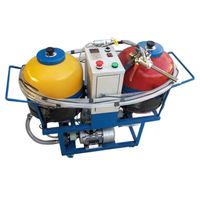 Machine de mousseur à polyuréthane basse pression miniature en acier, équipement industriel de pulvérisation, coulée et calfeutrage pour congélateurs