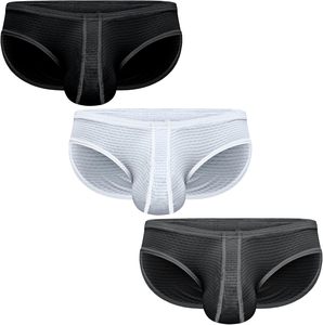 CELINNE Comfortable U-Shape Men'S Briefs Shorts Quality Elastic Spandex Sexy Men Underwear Briefs - Product Image 1