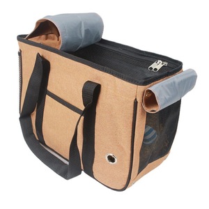 Pet Carrier Enclosed Double Roll Up Full Coverage Breathable Dog Cat Travel Bag 12 Jin Capacity - Product Image 2