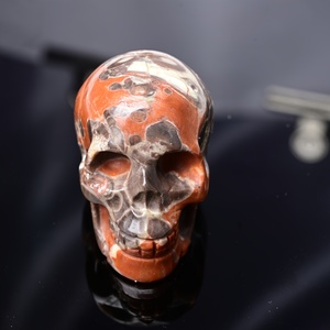 Calaveras de Ágata Estilo Bohemio al por Mayor, Talladas en Piedra de Cristal para Decoración del Hogar Única y Regalos Navideños - Product Image 6