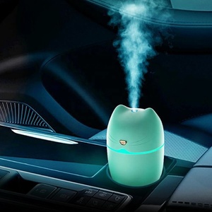 <strong>Mini</strong> Cat Shape Air Humidifier Aroma Essential <strong>Oil</strong> <strong>Diffuser</strong> USB Mist Maker Aromatherapy Humidifiers for Home Office 220ML - Product Image 5