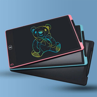 Tableta de dibujo Digital de escritura LCD a Color ultrafina de 12 pulgadas, juguetes, almohadillas de escritura a mano, tableta electrónica gráfica con batería