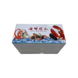 Wholesale Manufacturer Corrugated <strong>Box</strong> Printed Corrugated <strong>Box</strong> <strong>Frozen</strong> Fresh Fish and Seafood Packaging <strong>Box</strong> - Product Image 3