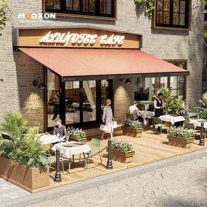 Toldo Retráctil de Grado Comercial <span class=keywords><strong>para</strong></span> Cafetería, Restaurante, Hotel, Terraza de Comedor al Aire Libre - Product Image 1