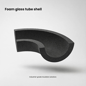 Isolation en mousse de verre de style industriel, résistance aux basses températures, classe non inflammable, isolation pour conduites chimiques - Product Image 3