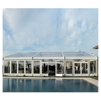 Tentes de mariage personnalisées 10M X 15M pour événements 500 personnes tentes de fête de mariage chapiteau en aluminium pour événements