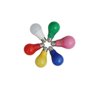 หลอดไฟ LED สีสันสดใส A60 โคมไฟพีซี AC 85-265V IP55 ไฟตกแต่งกลางแจ้งเอฟเฟกต์พิเศษ - Product Image 5