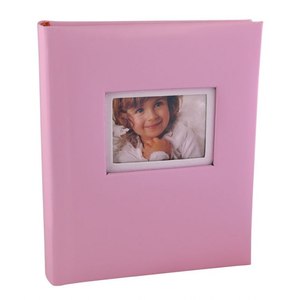 Album Fotografico Rosa di Alta Qualità per Bambine 175x210mm, Libro Fai-da-Te in Pelle e Carta per Regali di Nozze, Opzioni PP e PU Stampate - Product Image 1