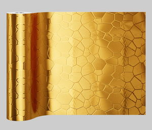 Autocollants muraux en vinyle à rayures quadrillées, insonorisants, imperméables, pour la décoration des hôtels, salons et halls - Vente en gros usine - Product Image 3