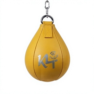 Sac de frappe en caoutchouc KLTW INT'L avec support et barre de réflexe réglable en hauteur pour l'entraînement à domicile des adolescents - Product Image 1