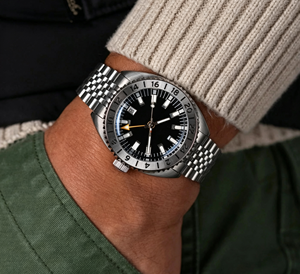 Relojes <span class=keywords><strong>GMT</strong></span> Automáticos para Hombre de 40MM con Función de Salto de <span class=keywords><strong>Hora</strong></span>, Relojes <span class=keywords><strong>GMT</strong></span> de 24 Horas y Relojes <span class=keywords><strong>GMT</strong></span> de <span class=keywords><strong>4</strong></span> Agujas - Product Image 5