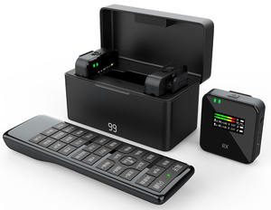 Micrófono de Solapa Inalámbrico BAIWANGLI SX86, Micrófono de Condensador de Escritorio, Cancelación de Ruido, Portátil para iPhone, Transmisión en Vivo, Vlogging - Product Image 4