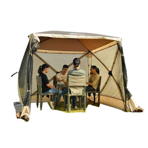 Tente de <span class=keywords><strong>camping</strong></span> pop-up Wildland Quick Set up Hub Screen House 400 Cube, abri solaire pour glamping, salon de <span class=keywords><strong>camping</strong></span> en plein air pour jardin/plage - Product Image 3