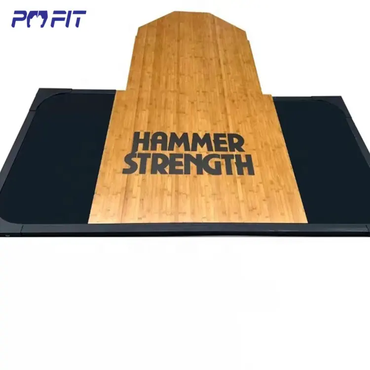 Commercial Powerlifting & Strength Training Platform Deadlift & Weightlifting PC Rubber Steel Fitness Usage