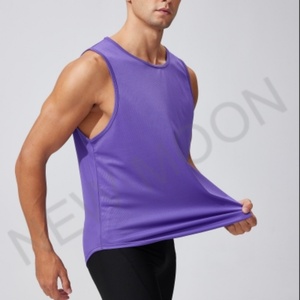 Gilet de sport personnalisé à séchage rapide pour marathon d'été, sans manches, pour hommes, course à pied, entraînement, basketball, fitness, coupe ample - Product Image 6