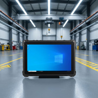 Nueva Tablet Industrial de 10 Pulgadas con Windows, Resistente al Agua IP67, NFC, Cámara Dual, 8+128G, 4G, Wi-Fi, GSM, ATEX, Procesador Intel, para Uso en Exteriores