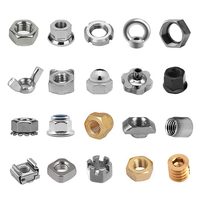 Écrous de Soudure à Rivet Hexagonaux M6 M8 en Gros, Écrous de Fixation Assortis en Acier Inoxydable et Acier au Carbone