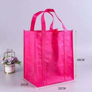 Sac de courses réutilisable en tissu non tissé recyclé et écologique avec logo personnalisé imprimé - Product Image 5