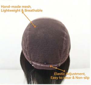 Extensiones de Cabello Humano Indio 100% Remy con Cierre de Encaje, Base de Seda, Cabello Liso y Ondulado Sedoso - Product Image 2