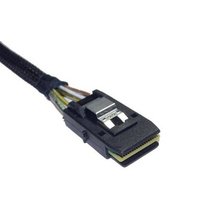 MINI sas 8643 à 8087 mini 4pin usb vers sata câble d'alimentation noir - Product Image 4