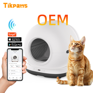 Bac à litière automatique OEM pour chat, contrôle intelligent par application, bacs à litière autonettoyants, bac à sable électronique pour chat, toilettes électroniques pour animaux de compagnie, fournitures pour chats - Product Image 1