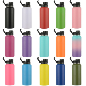 Logotipo personalizado 12oz BPA libre de doble pared de aluminio portátil aislamiento térmico 6-12 horas niños botella de agua para uso en la oficina para - Product Image 5