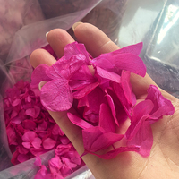 Kelopak Bunga Dekorasi Pernikahan Berkualitas Tinggi Warna Sesuai Pesanan, Daun Besar Kelopak Hydrangea Untuk Konfeti Pernikahan Dekorasi Pesta