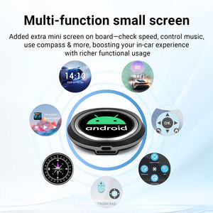 Boîte Ai Carplay Rhythm compatible avec le contrôle original de la voiture, bouton rotatif du volant, commande vocale Siri, multifonction, petit écran - Product Image 6