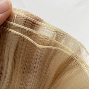 Estensioni per <span class=keywords><strong>capelli</strong></span> Genius Weft senza cuciture, senza punti appuntiti e confortevoli per cuoio capelluto sensibile - Product Image 2