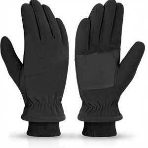Gants de ski en cuir imperméables, coupe-vent, chauds, pour snowboard, antidérapants, pour cyclisme, moto, sports de plein air - Product Image 4