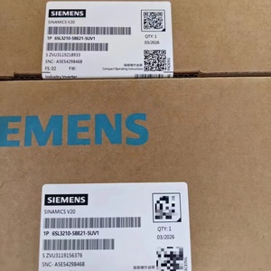 Inverter industriel SINAMICS V20 d'origine, neuf, 3AC 400V 0.37kW FILTRE C3 6SL3210-5BE13-7CV0 O 6SL3210-5BE13-7CV1 - Product Image 3