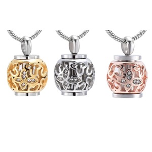 SongYi Wholesale Hollow Rose Gold <strong>Butterfly</strong> <strong>Ash</strong> Jewelry Urn Pendant Waterproof Stainless Steel Openable Cremation <strong>Necklace</strong> - Product Image 4