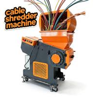 Petite machine de broyage pour le recyclage des câbles en cuivre, granulateur pour la récupération des déchets électroniques et des métaux usagés en atelier |   Couple élevé, faible bruit