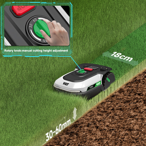 Tondeuse à gazon robotisée YAT, <span class=keywords><strong>robot</strong></span> de <span class=keywords><strong>coupe</strong></span> d'<span class=keywords><strong>herbe</strong></span> automatique intelligent avec navigation par capteur pour l'entretien des pelouses de jardin à domicile - Product Image 3