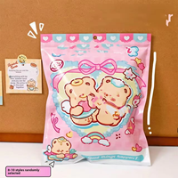 Bolsa Sorpresa de Papelería, Bolsa de Regalo para Estudiantes, Bolsa Sorpresa de Dibujos Animados, Suministros de Oficina, Pequeños Premios, Caja de Regalo Pequeña, Set de Papelería para Estudiantes