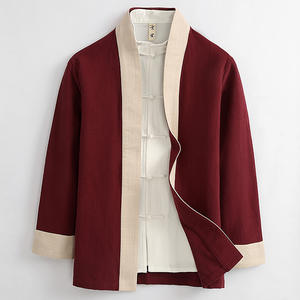 ชุดสูทถังใส่โลโก้แบบออกแบบได้ตามต้องการเสื้อผ้าจีนโบราณสไตล์กังฟูสำหรับผู้ชายทรงหลวมขนาดใหญ่ - Product Image 1