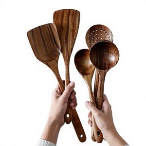 Nouvel ensemble d'ustensiles à salade écologiques en résine, compatibles lave-vaisselle, pour la cuisine domestique, 11 pouces, fabriqué en Inde - Product Image 1