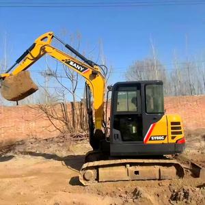 Excavatrice sur chenilles hydraulique SANY d'occasion sy60 sy60cpro SY60C-10 SY60C-9 SY60-9 bon prix 6 TONNES EXCAVATRICE D'OCCASION - Product Image 4
